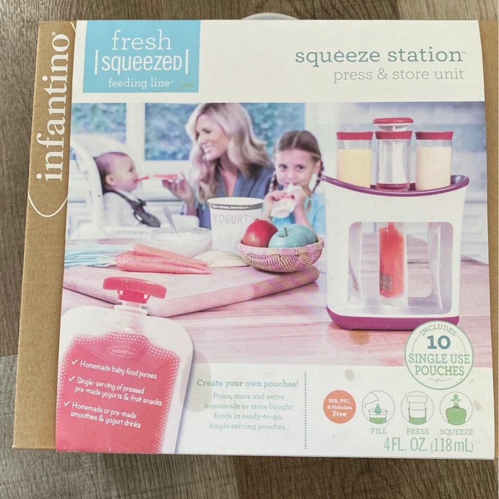 Infantino Squeeze Station